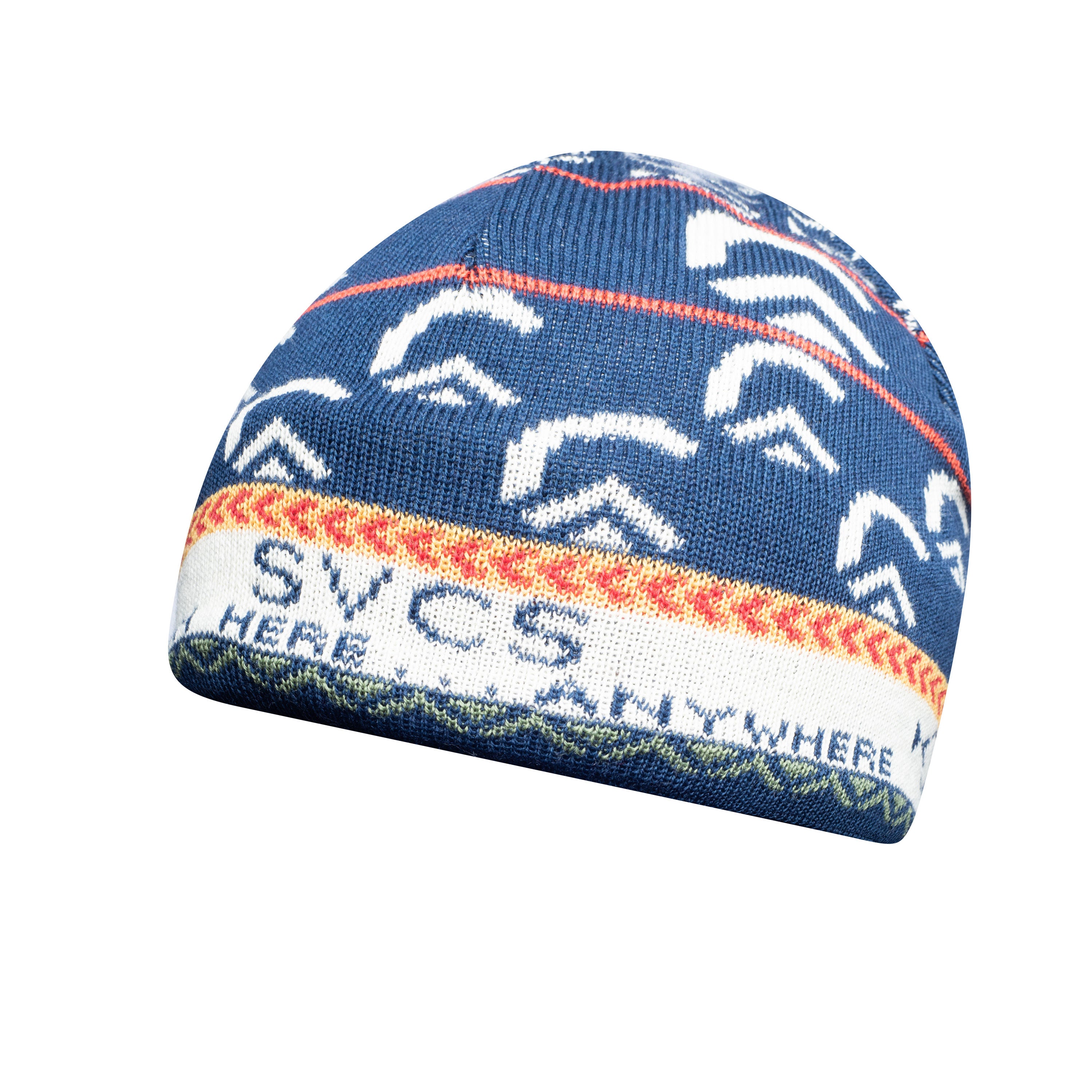 Jytte Custom Knit SVCS Merino Wool Nordic Scull Beanie – Sun