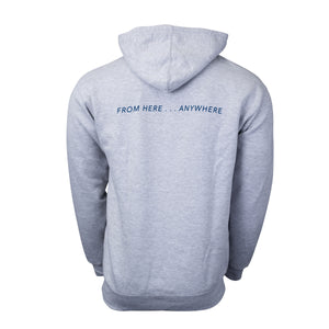 From Here Anywhere Adult Heavyweight Hoodie