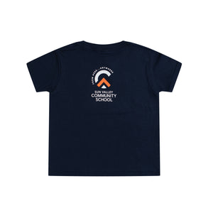 Rabbit Skins Short Sleeve Toddler T-Shirt in Navy